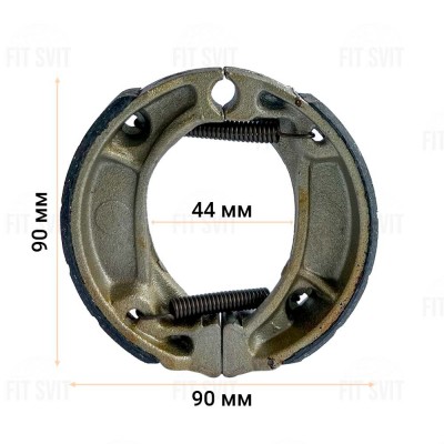 Тормозные колодки Honda Dio, Tact колесо 10"