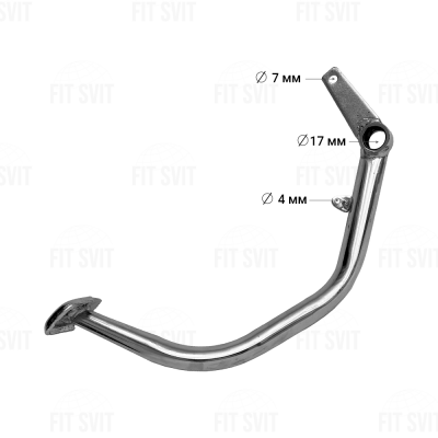 Педаль заднего тормоза на мопед Вайпер Актив