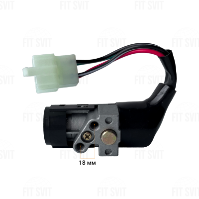 Замок зажигания на скутер Honda Tact 16/24, Lead 20/90 4 контакта, комплект