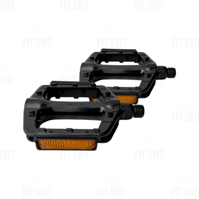 Педали для велосипеда Neco с катафотами, алюминий