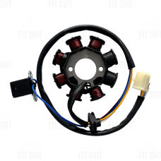 Генератор GY6 50-80 сс Yaben 6+2 катушек