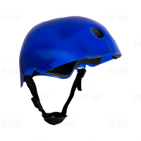 Велошлем детский синего цвета
