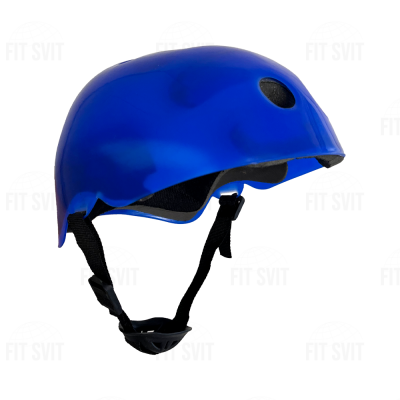 Велошлем детский синего цвета