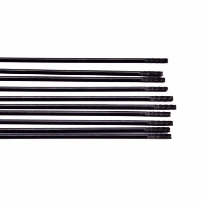 Спиця велосипедна 248 мм d=2 мм, 14G чорного кольору, 1 шт.