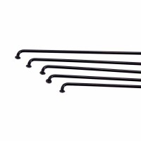 Спица велосипедная 262 мм d=2 мм, 14G черного цвета, 1 шт