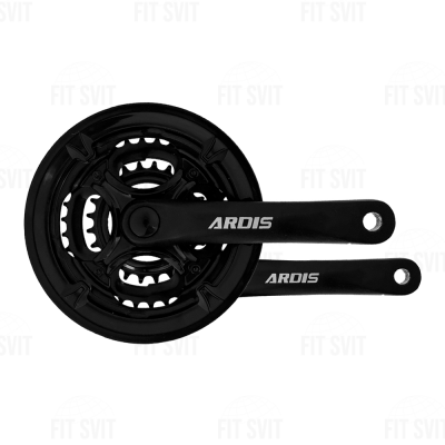 Система шатунов Ardis алюминий под квадрат 24/34/42Т, шатун 170 мм