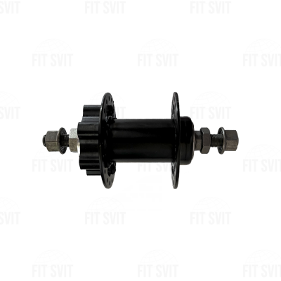 Втулка передня на промпідшипниках під гайки, 36 спиць, Shunfeng