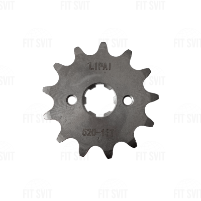 Звезда передняя 520H 13Т на мотоцикл (шлиц 5 мм)