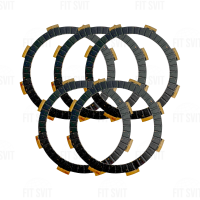 Диски зчеплення на мотоцикл 125/150/200 cc комплект 5 шт