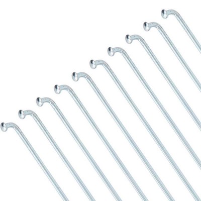 Спица велосипедная 298 мм передняя на Украину d=2 мм, 14G хром, 1 шт