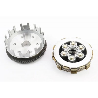 Зчеплення CG/CB 150/200 cc 6 болтів 6 дисків у зборі підшипник 6001