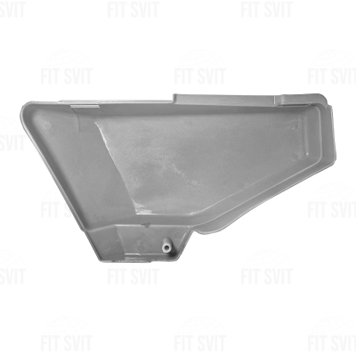 Пластик Альфа боковые части под сиденьем черного цвета, глянец