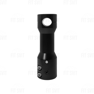 Крепление руля (вынос) на скутер d 22 мм черный