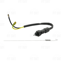 Жабка кінцевик вимикач педалі гальма + пружина Дельта, Альфа, Актив дроти окремо