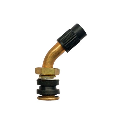 Ниппель бескамерный с гайкой вентиль для скутеров, мопедов, мотоциклов