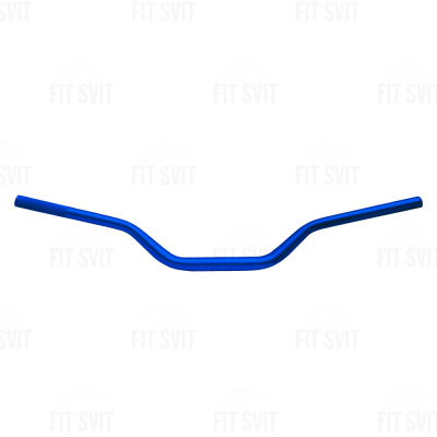 Руль на мотоцикл универсальный стайлинговый, d 28 мм синий