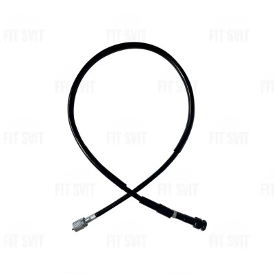 Трос спидометра GY6 50-80 cc, гайка-болт, квадрат-вилка 81 см