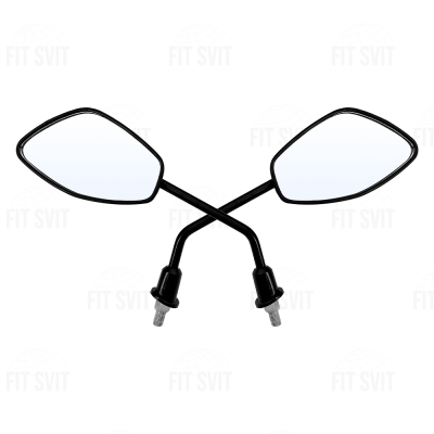 Дзеркала на мопед, мотоцикл з різьбленням M10 з болтом фіксування