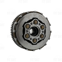 Сцепление CG/CB 150/200 cc 6 болтов 6 дисков в сборе подшипник 6202