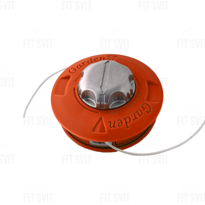 Шпуля для мотокосы металлический носик Garden оранжевая