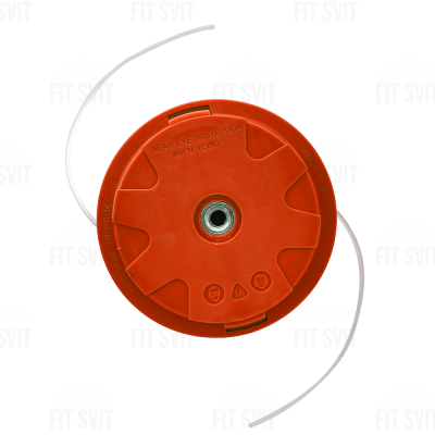 Шпуля для мотокосы металлический носик Garden оранжевая