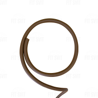 Паливний шланг силікон коричневий 4×7 мм, 1 м