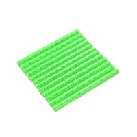 Світловідбивні накладки на спиці в зеленому кольорі, 12 шт