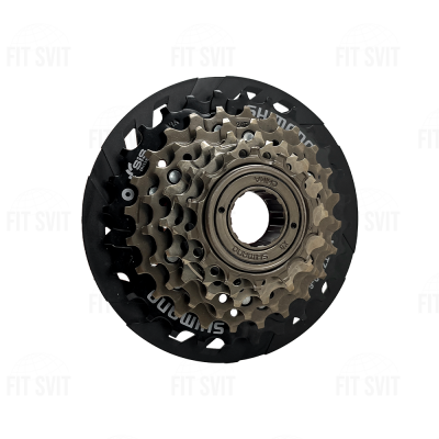 Трещотка Shimano 6 звезд с пластиковой защитой, 14-28 зубьев MF-TZ500