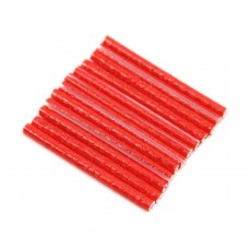 Светоотражающие накладки на спицы в красном цвете, 12 шт