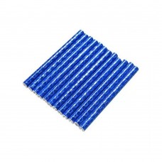 Светоотражающие накладки на спицы в синем цвете, 12 шт