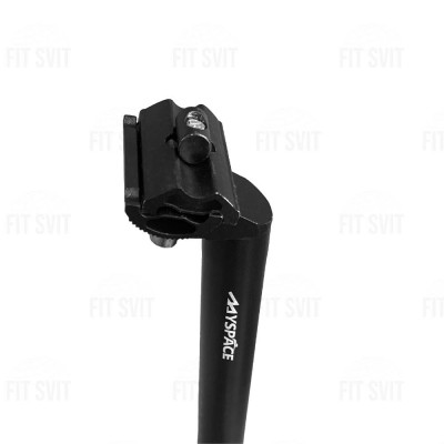 Підсідельний штир 27.2 мм х 350 мм із замком алюмінієвий My Space, чорного кольору