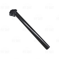 Подседельная труба с замком - подседельный штырь 350 мм х 31,6 мм, алюминий, черного цвета