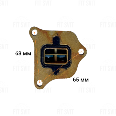 Лепестковый клапан Honda DIO ZX 34/35 3 болта