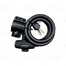 Замок на велосипед на ключах 150 см тросовый JINJIAN