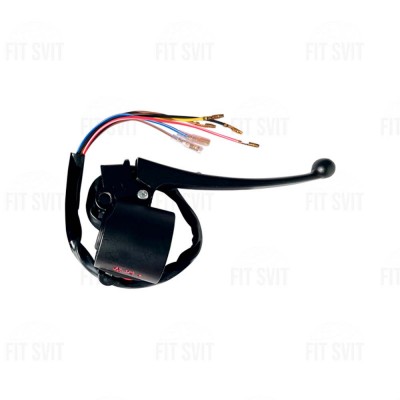 Переключатели руля Альфа в сборе с рычагами, черные. Viper