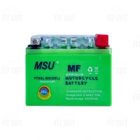 Акумулятор 12V 4Ah MSU UTX4L-BS (GEL)
