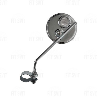 Зеркало на велосипед, самокат круглое, металл