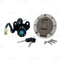 Замок запалювання Viper V150A, Spark 150 cc 6 контактів у зборі з кришкою бака