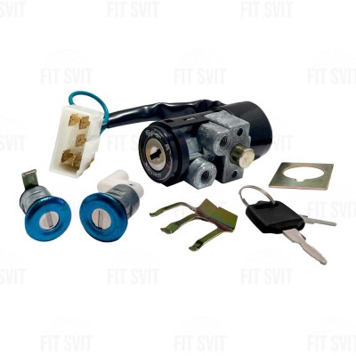 Замок зажигания на скутер Honda DIO 18/27, Tact 30/31 5 контактов, комплект