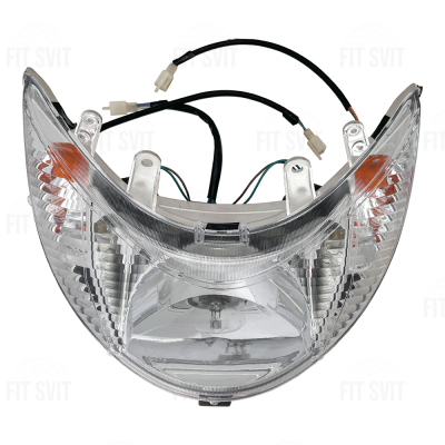 Фара на скутер Barton Tiger передняя в сборе. Тайвань