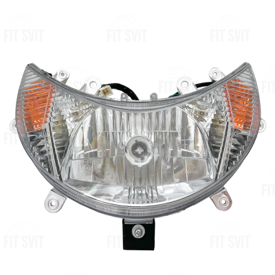 Фара на скутер Barton Tiger передняя в сборе. Тайвань