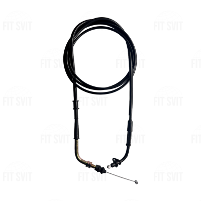 Трос газа на скутер 4T Yaben GY6 125-150 сс (с планкой)