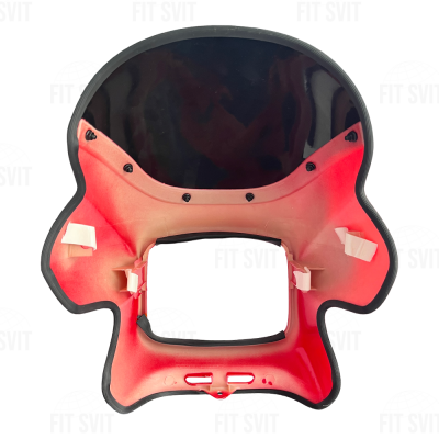 Обтекатель Viper 125/150 сс под квадратную фару (красный, глянцевый)