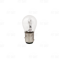 Лампа стопа 12V P21/5W (желтый свет)