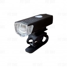 Ліхтарик на велосипед з акумулятором DEN-052