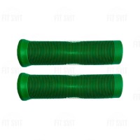 М'які грипси 120 мм - ручки на кермо самоката, велосипеда зеленого кольору
