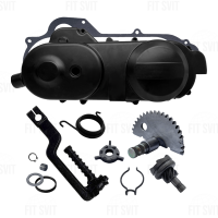 Кришка варіатора під 10 колесо GY6 50-80 сс в зборі