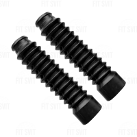 Гофры передней вилки на мотоцикл Viper 125/150 cc черного цвета